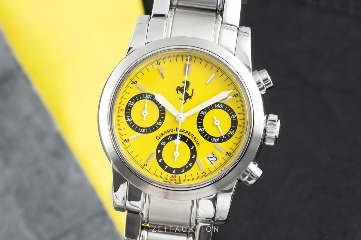 Girard Perregaux Ferrari chronograph steel automatic men's watch 8020  [2106179]