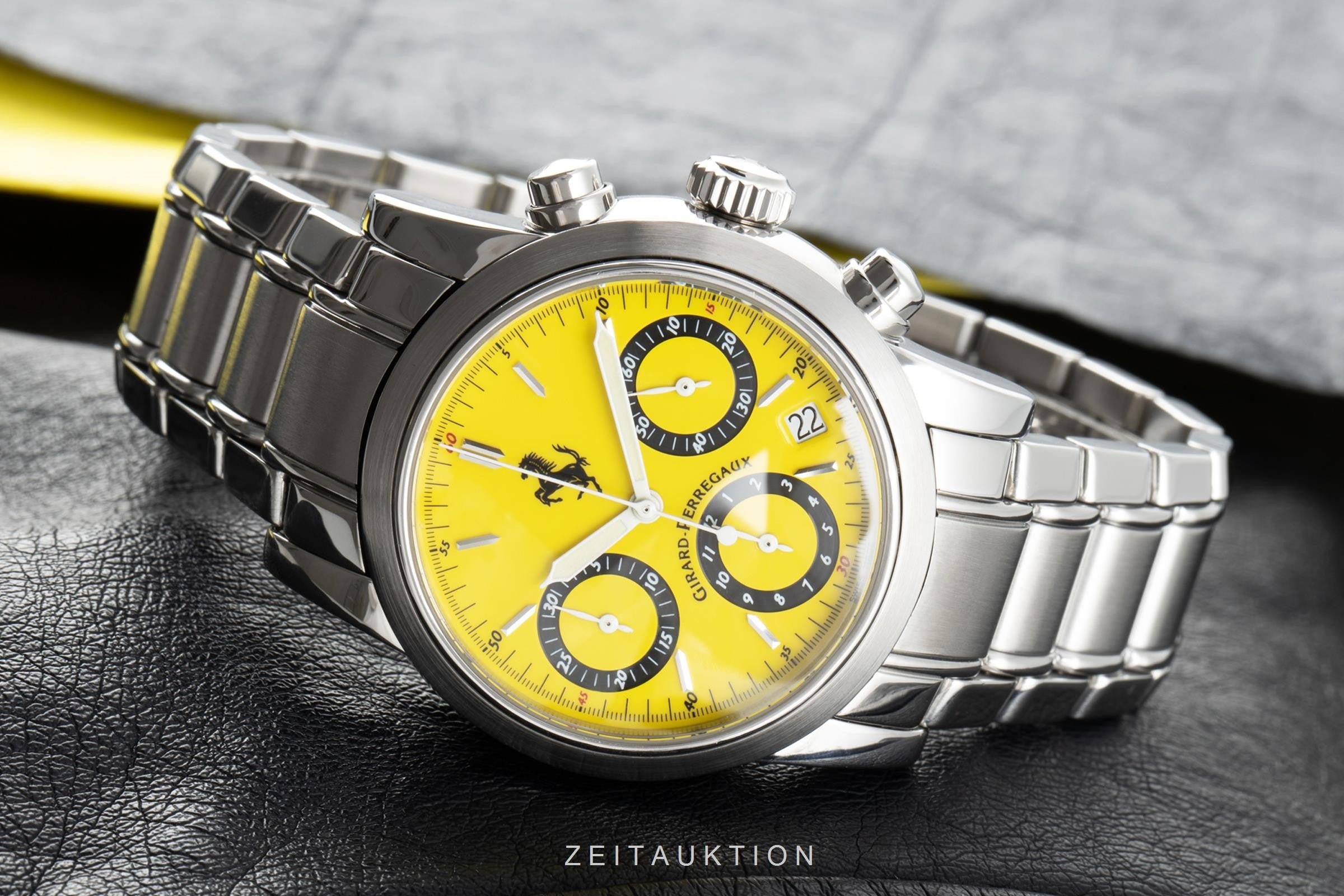 Girard Perregaux Ferrari chronograph steel automatic men's watch 8020  [2106179]