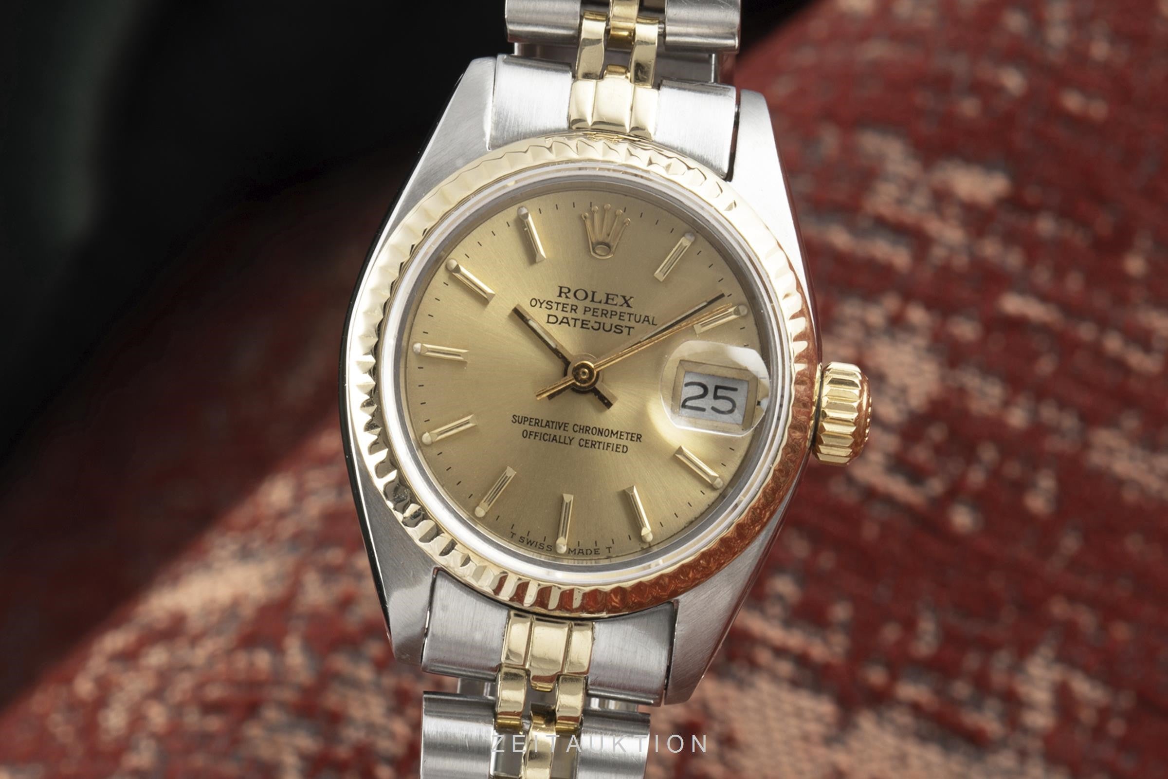 Rolex Lady Datejust acero / oro automático reloj para damas  6917  [2106205]