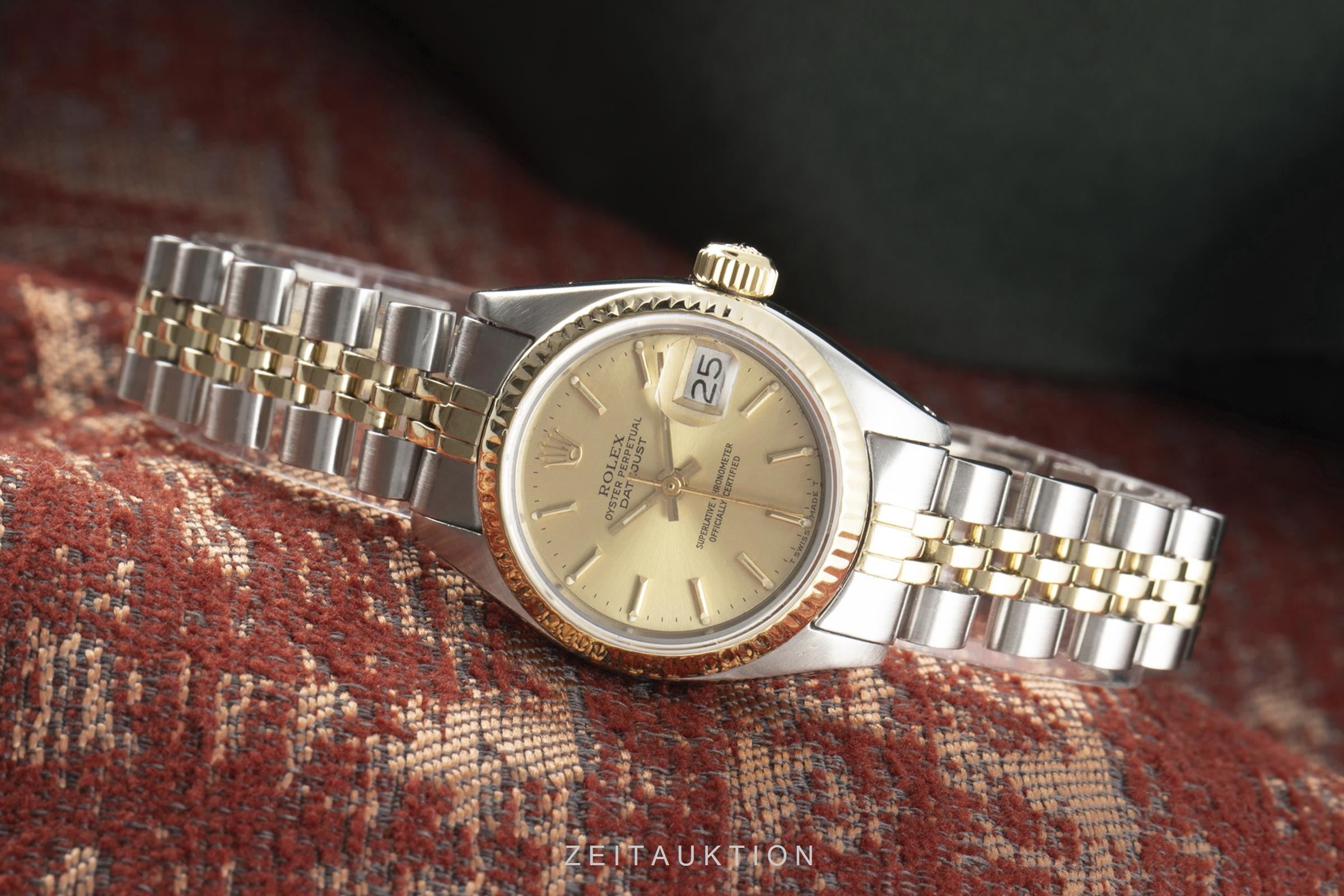 Rolex Lady Datejust acero / oro automático reloj para damas  6917  [2106205]