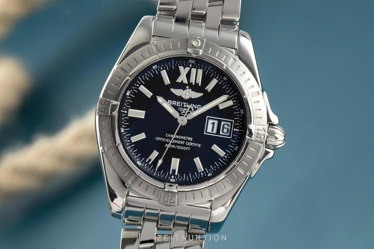 Breitling Cockpit steel automatic men's watch A49350  [2106217]