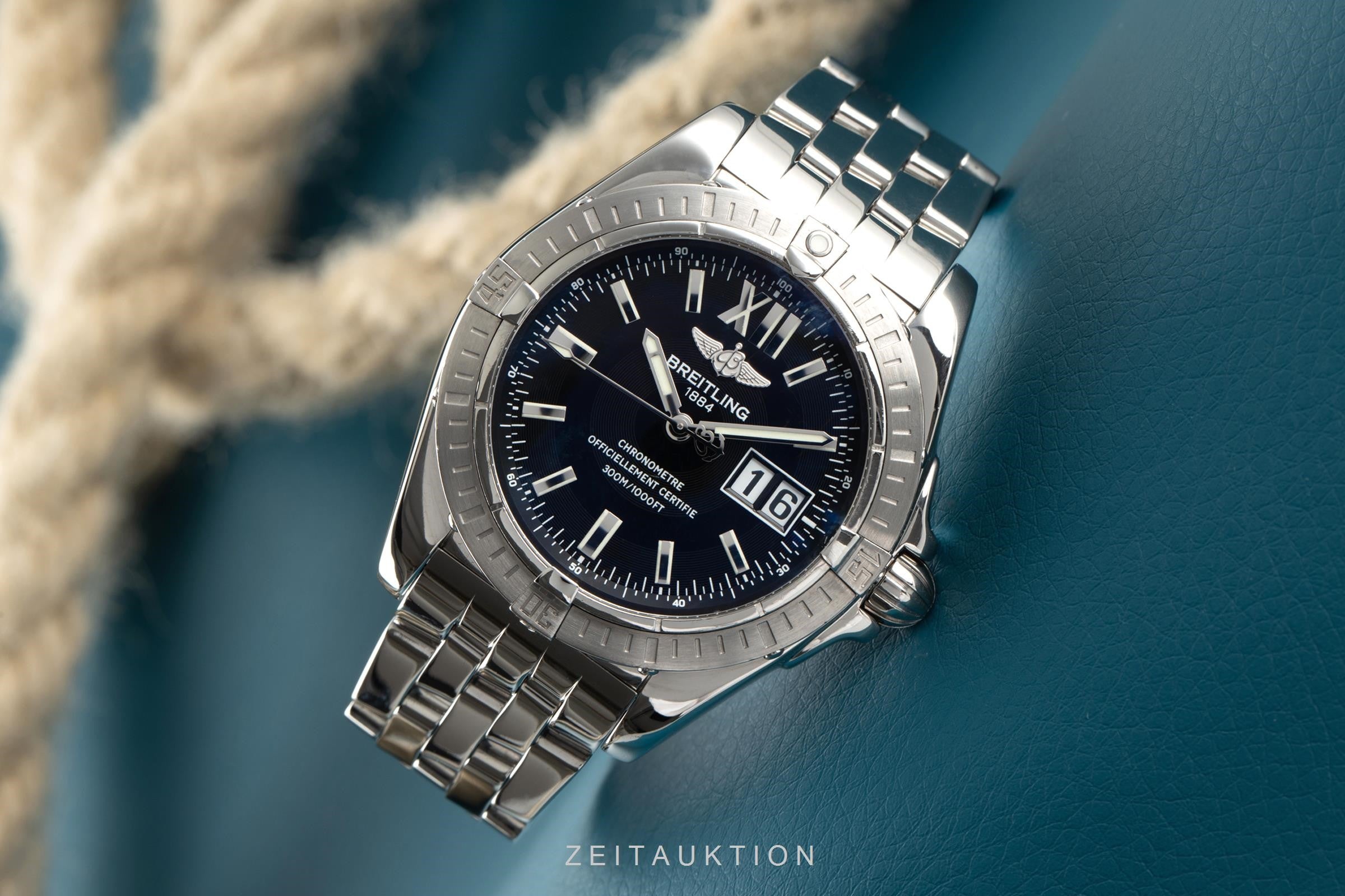 Breitling Cockpit steel automatic men's watch A49350  [2106217]