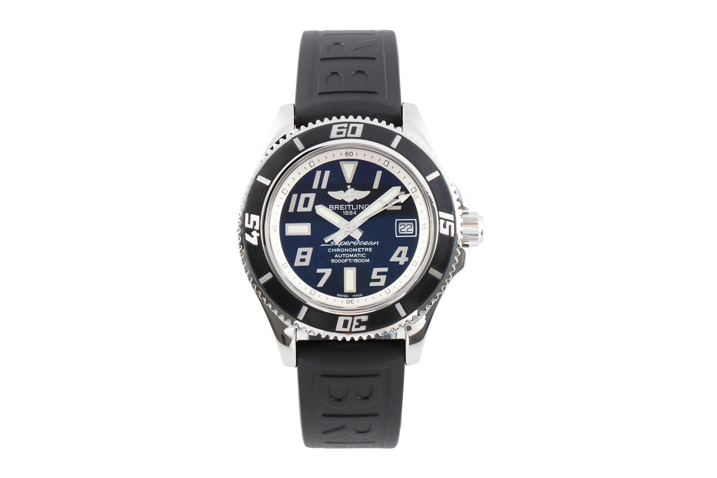 Breitling Superocean steel automatic men's watch A17364  [2106264]