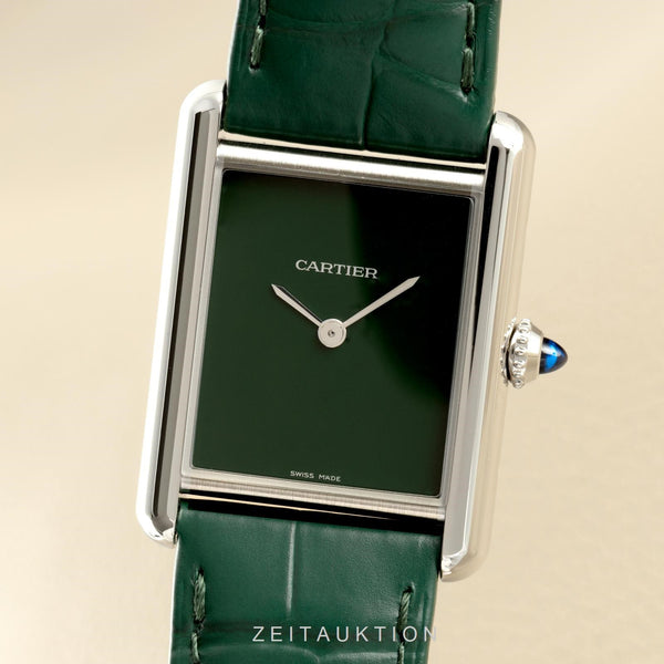 Cartier Tank acciaio quarzo orologio da donna WSTA0056, 4323 Limited  [2106265]
