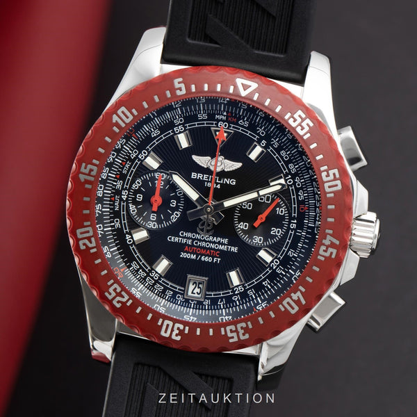 Breitling Skyracer Raven Chronograph Automatik Edelstahl Herrenuhr Ref. A27363 [2106271]