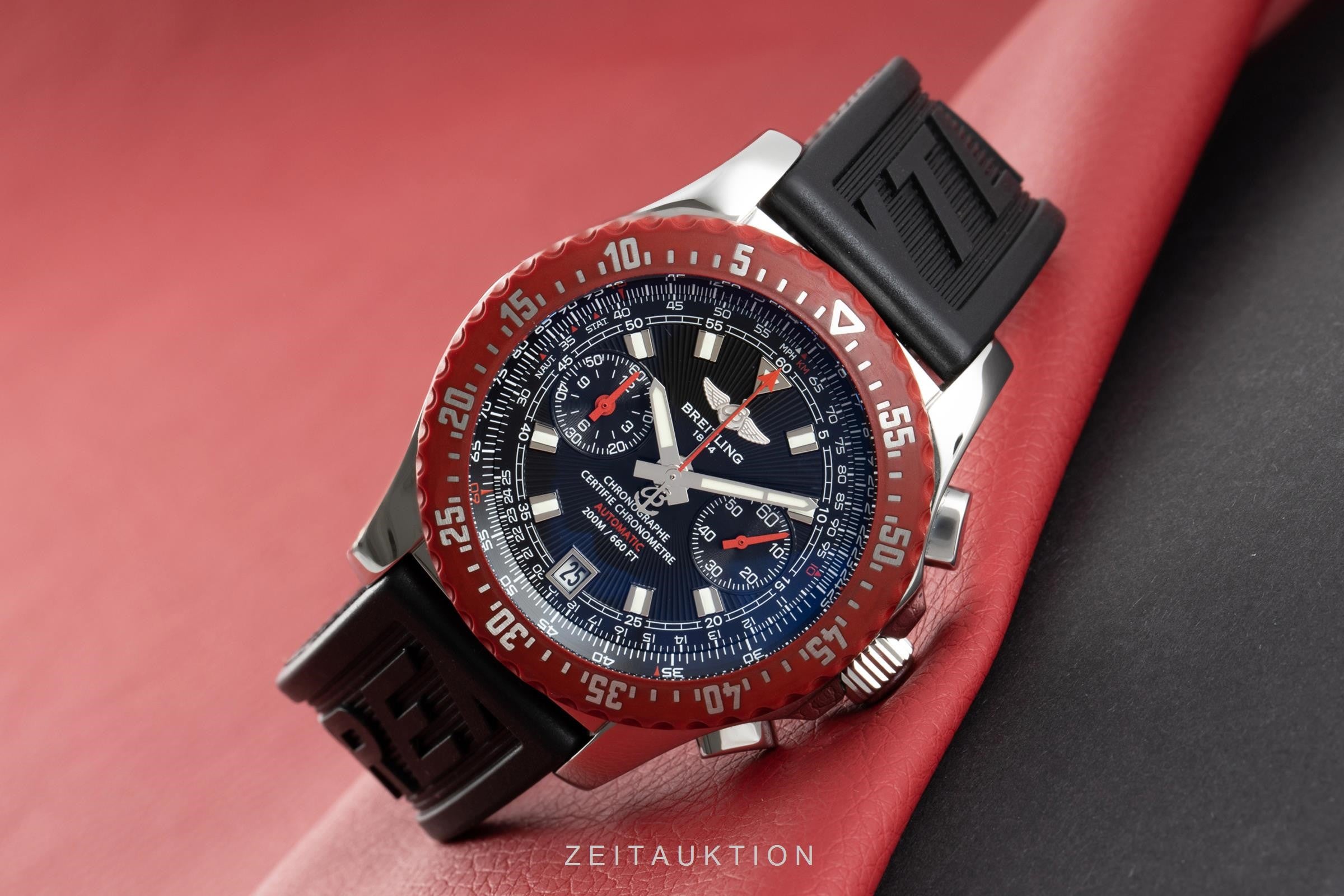 Breitling Skyracer Raven Chronograph Automatik Edelstahl Herrenuhr Ref. A27363 [2106271]