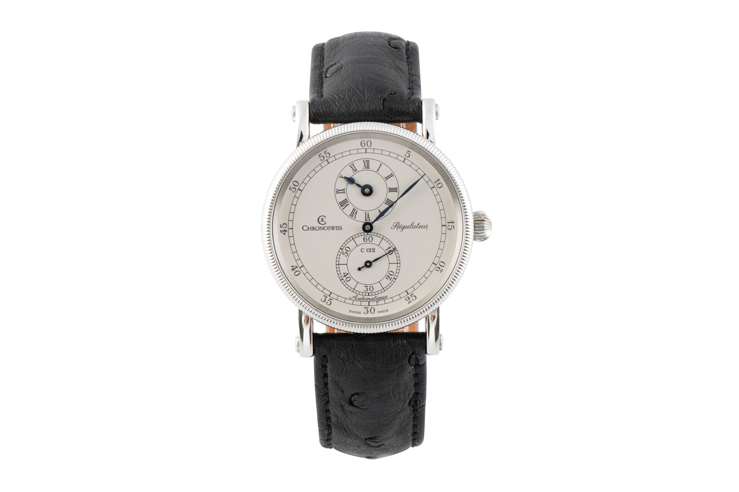 Chronoswiss Regulateur Automatik Edelstahl Herrenuhr Ref. CH1223 B&P [2106280]