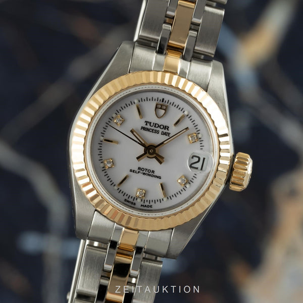 Tudor Princess Date acero / oro automático reloj para damas  92513  [2106314]