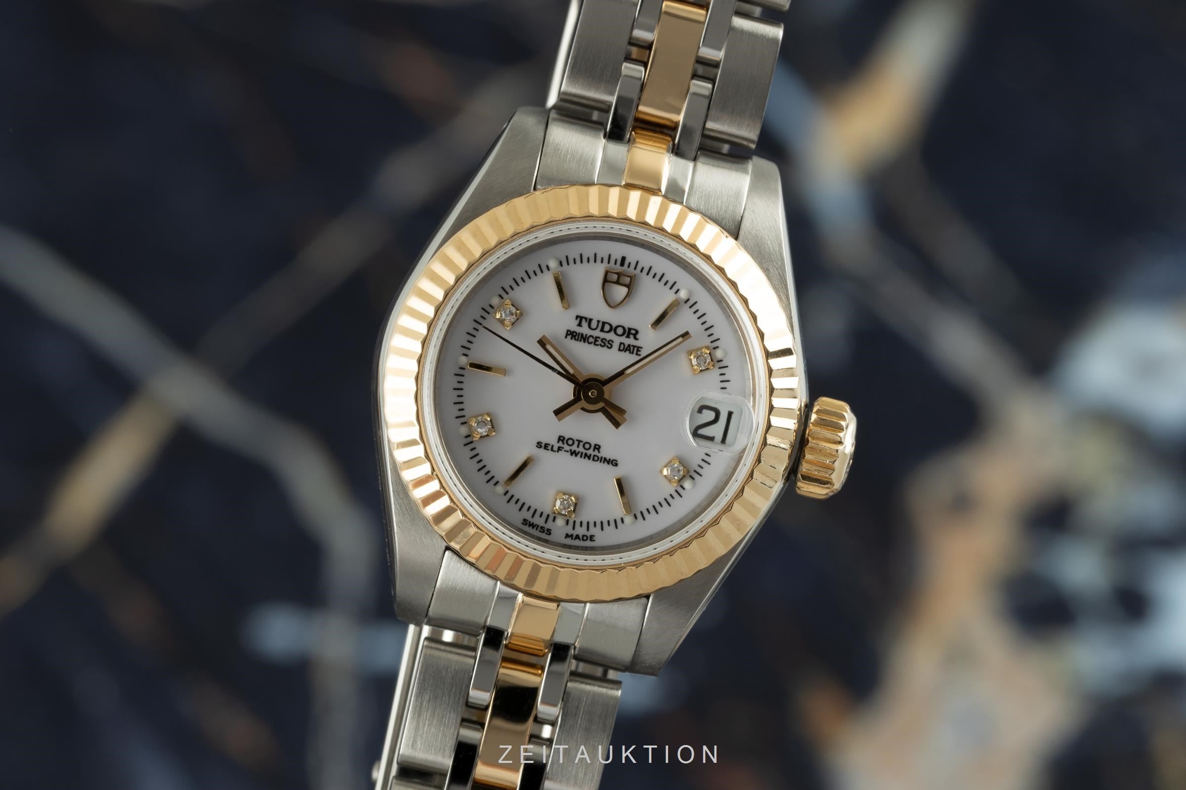 Tudor Princess Date acero / oro automático reloj para damas  92513  [2106314]