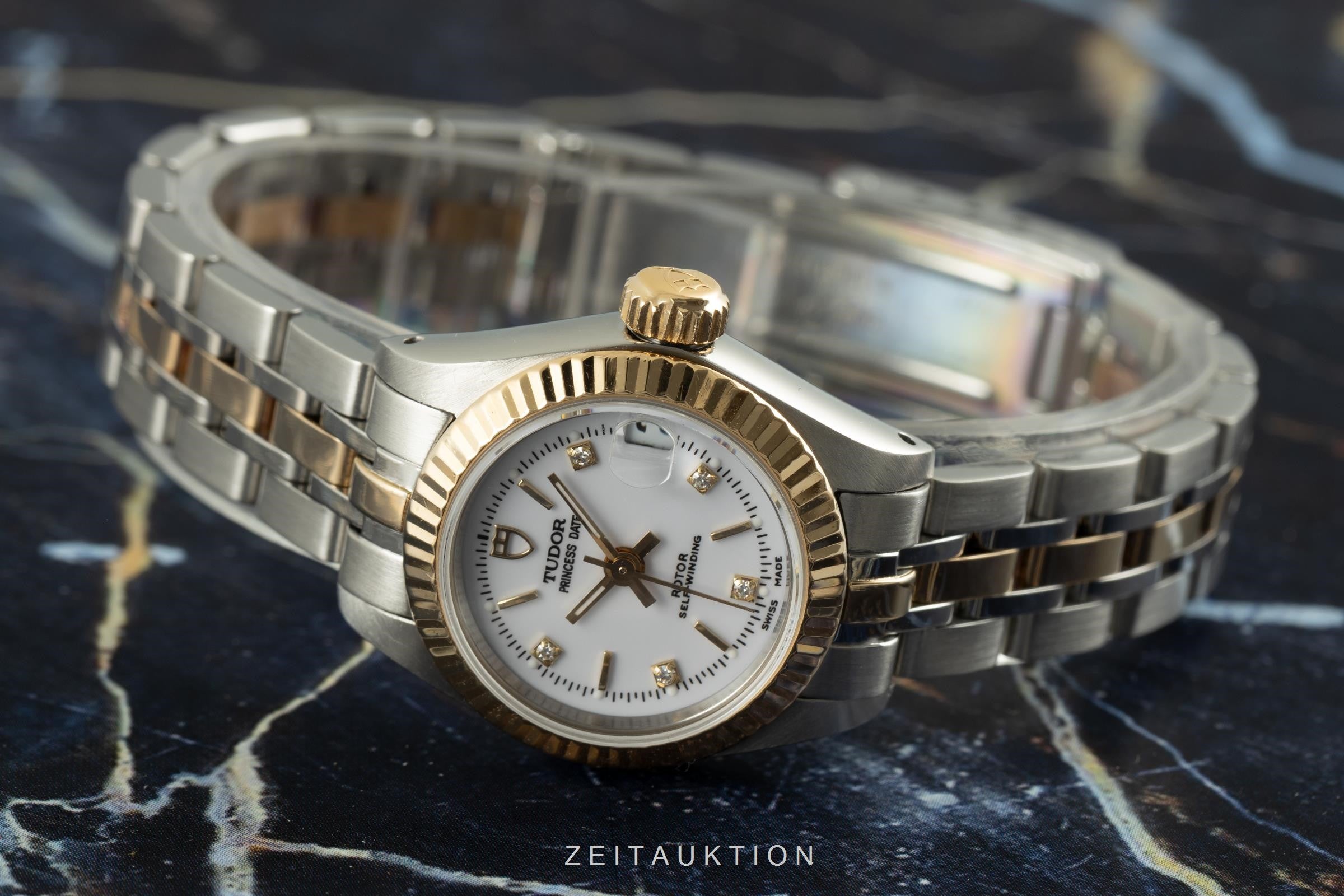 Tudor Princess Date acero / oro automático reloj para damas  92513  [2106314]