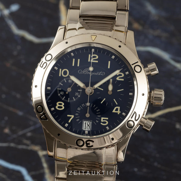 Breguet Type XX chronograph 18 ct white gold automatic men's watch 3820  [2106334]