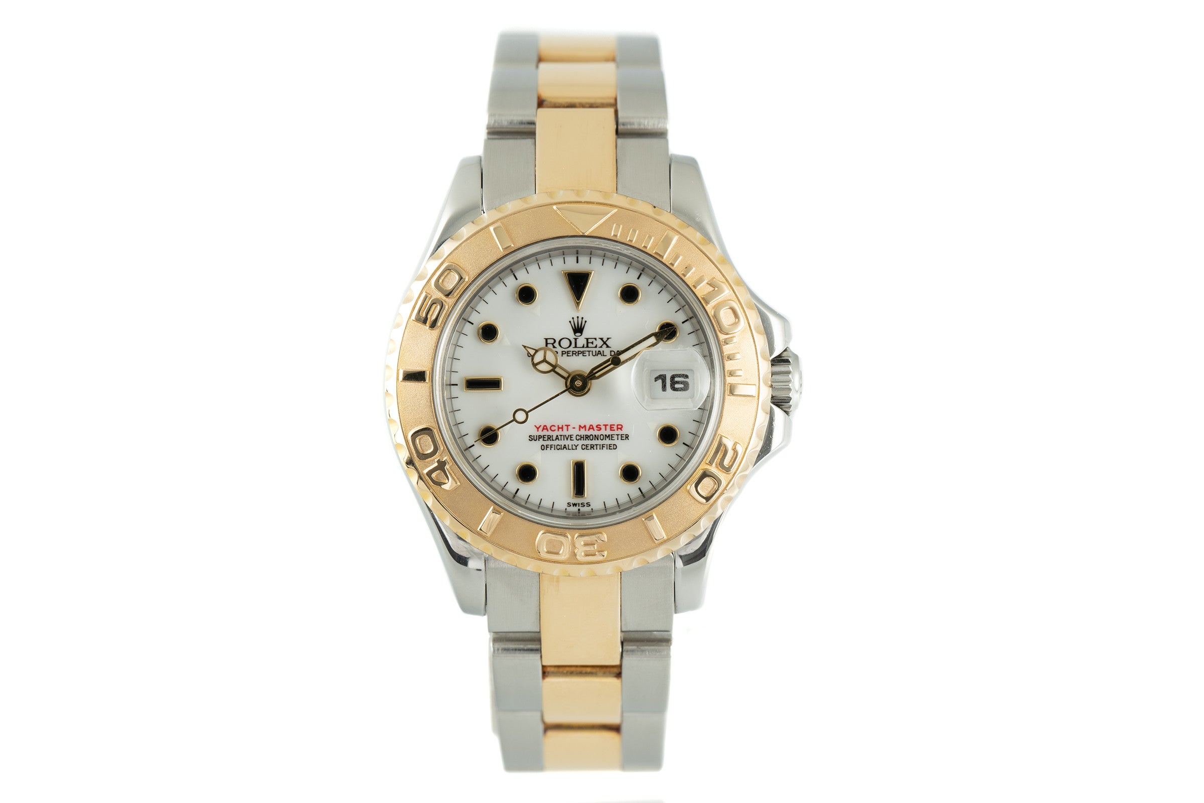 Rolex Yacht-Master steel / gold automatic women's watch 69623  [2106398]