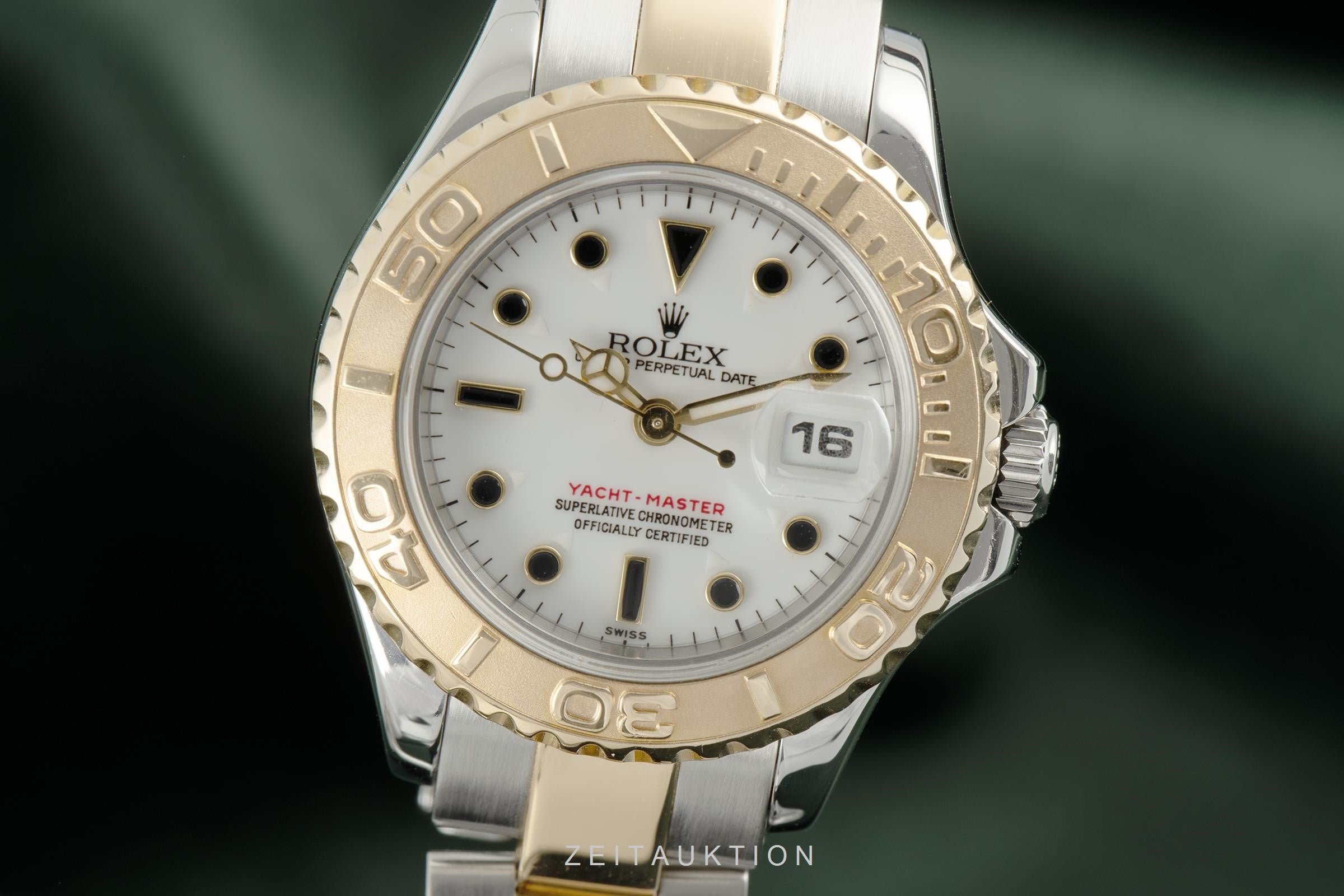 Rolex Yacht-Master acero / oro automático reloj para damas  69623  [2106398]