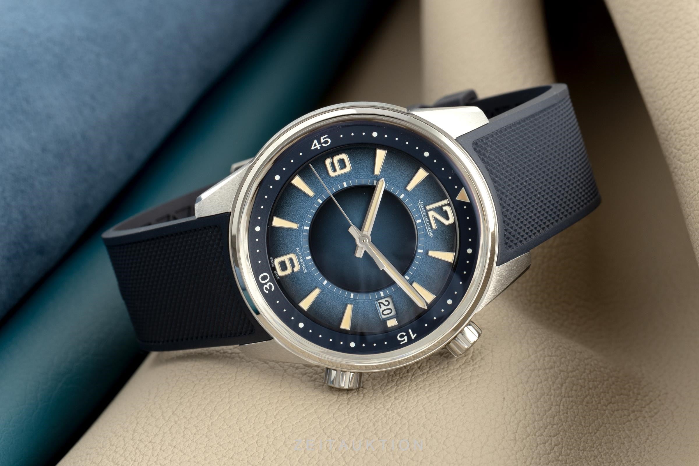 Jaeger LeCoultre Polaris acier automatique montre pour hommes Q9068681, 842.8.37 Limited  [2106425]