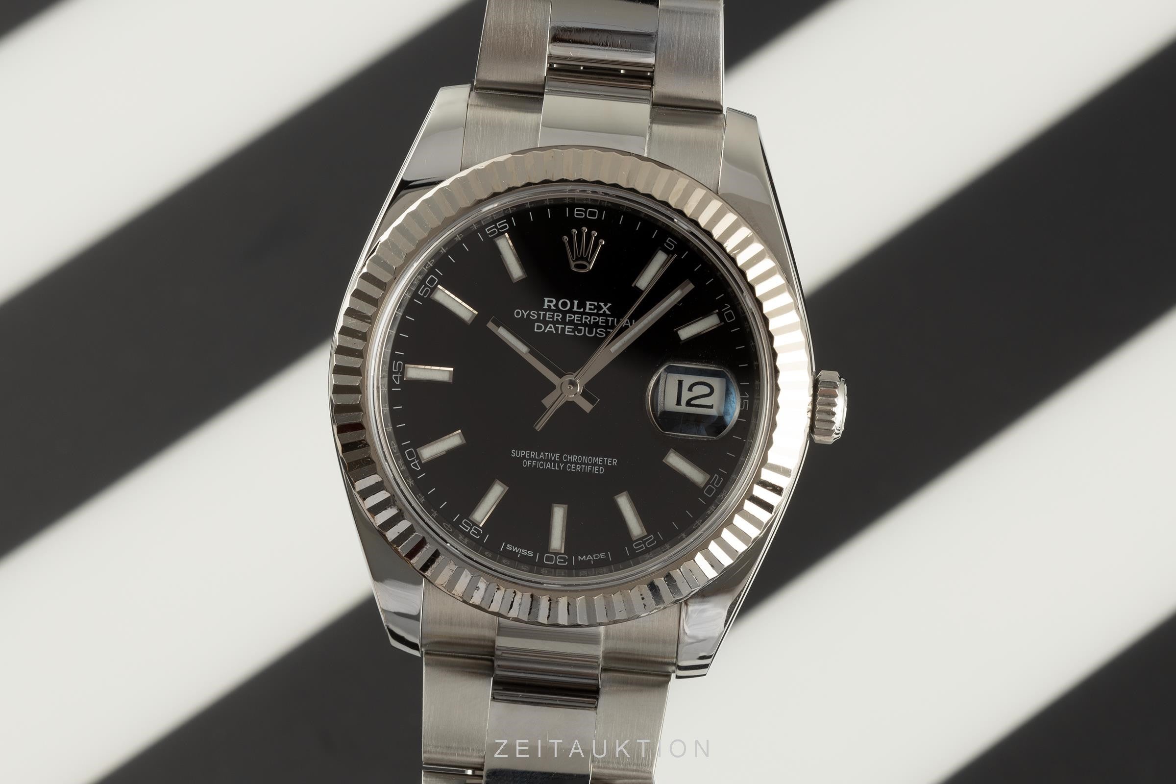 Rolex Datejust acero / oro blanco automático reloj para caballeros 126334  [2106475]