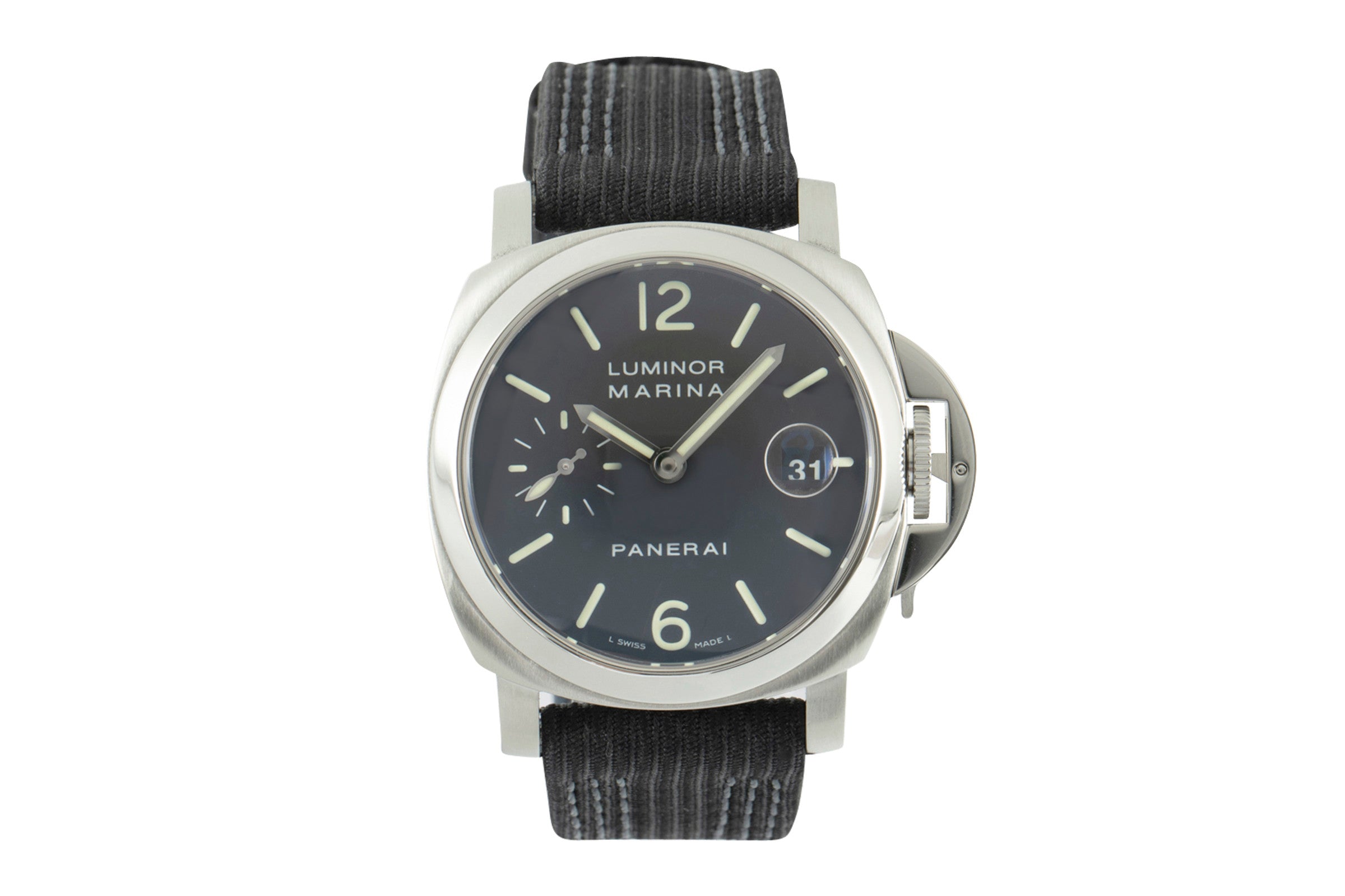 Panerai Luminor Marina steel automatic men's watch PAM00048  [2106496]