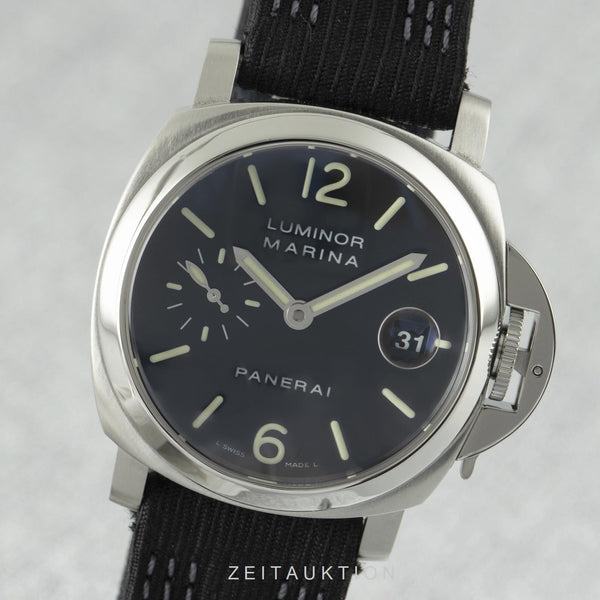 Panerai Luminor Marina steel automatic men's watch PAM00048  [2106496]