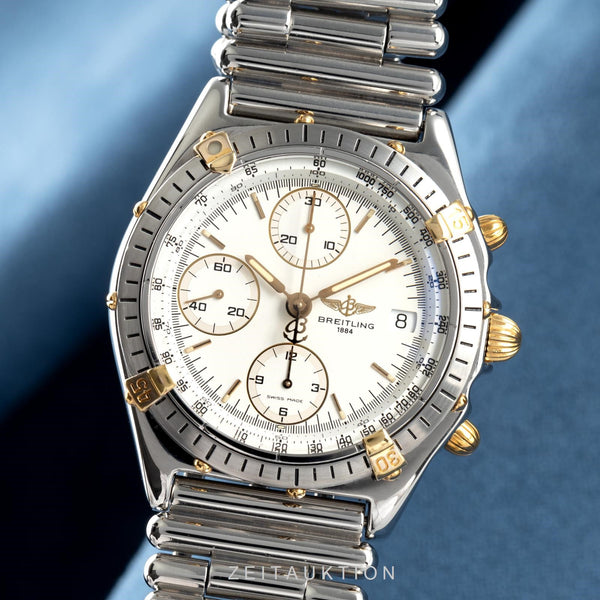 Breitling Chronomat cronografo acciaio / oro automatismo orologio da uomo 81.950  [2106505]