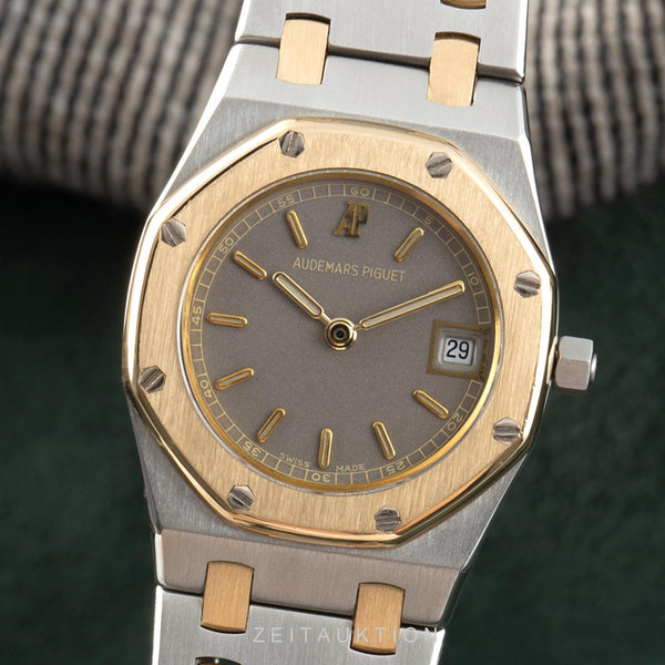 Audemars Piguet Royal Oak acciaio / oro quarzo orologio da donna  [2106516]