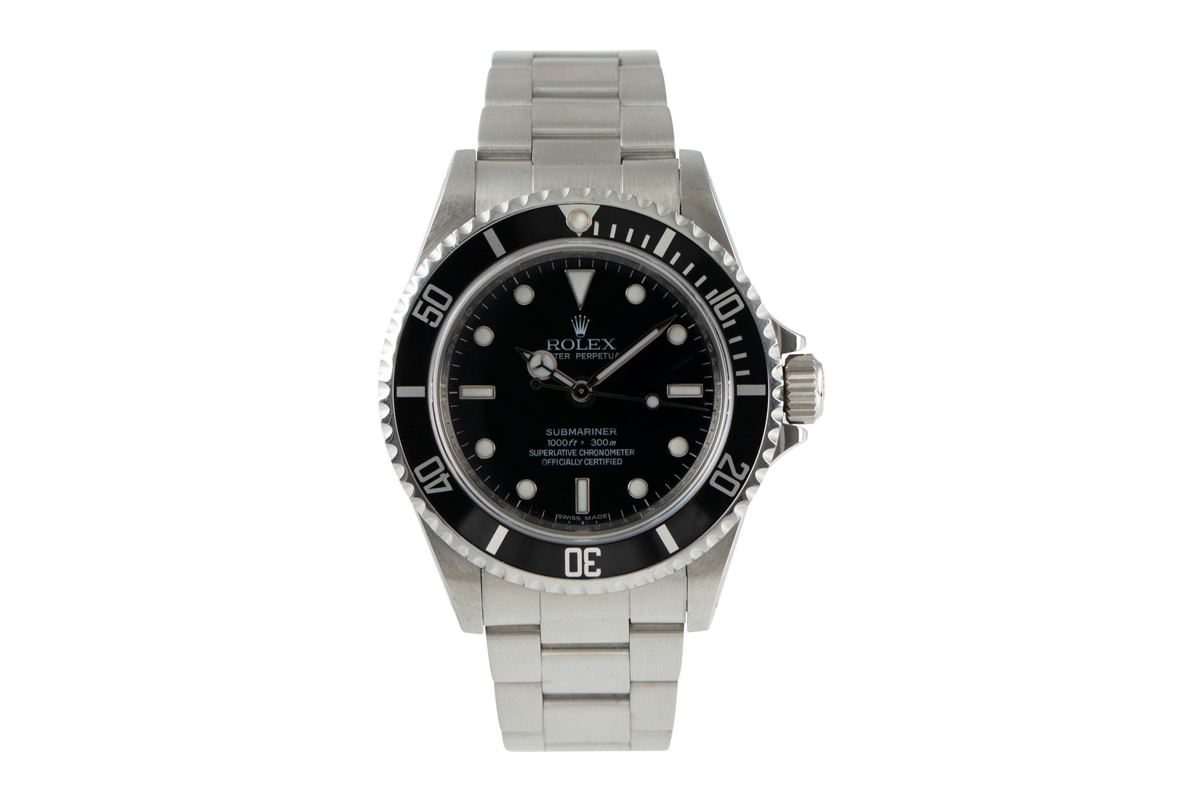 Rolex Submariner acciaio automatismo orologio da uomo 14060M  [2106557]