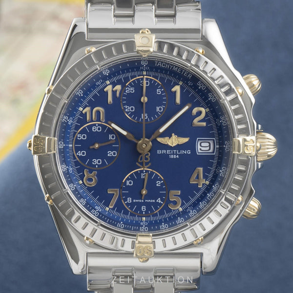 Breitling Chronomat chronographe acier / or  automatique montre pour hommes B13050.1  [2106602]