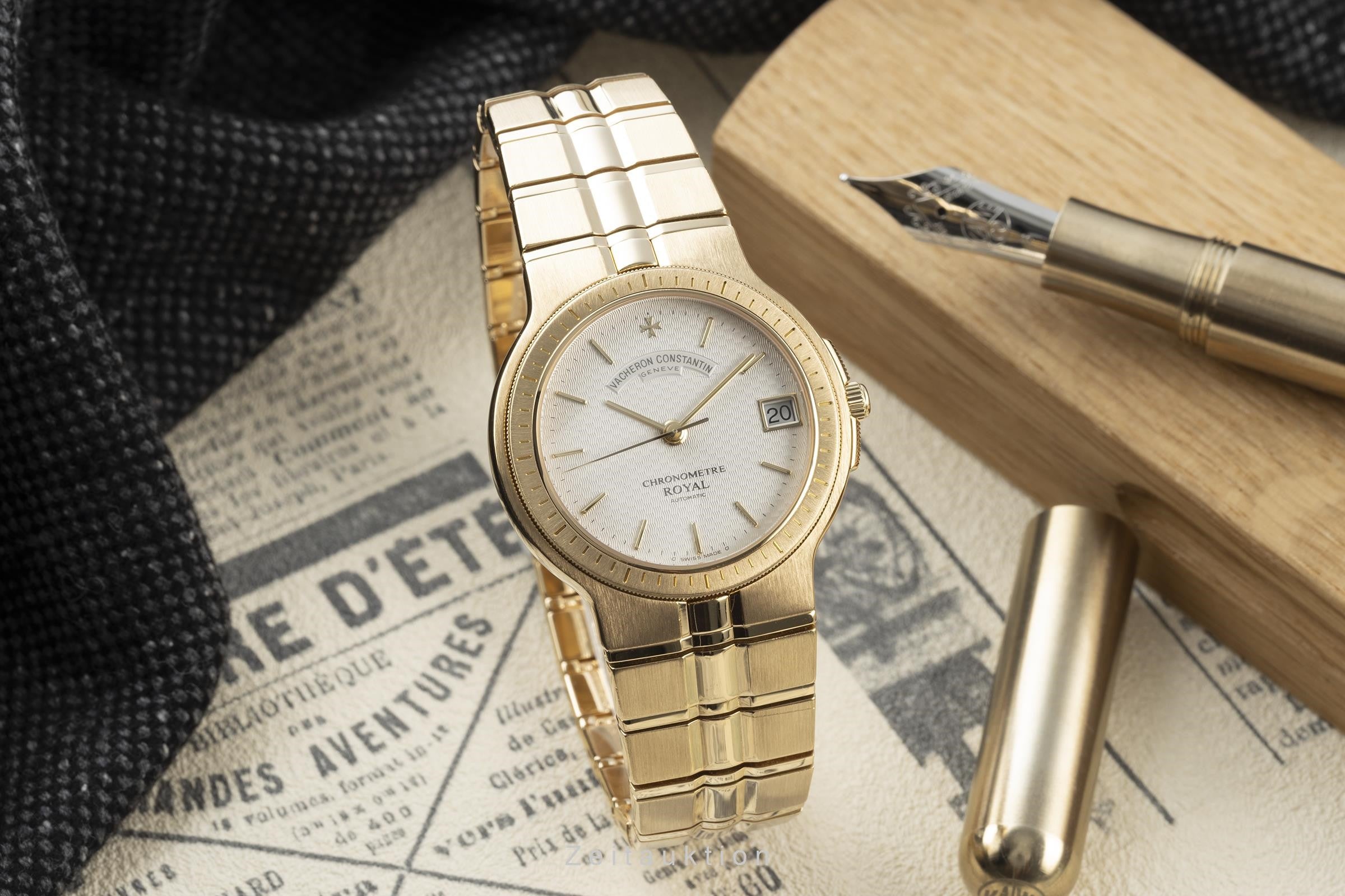 Vacheron & Constantin Phidias oro de 18 quilates automático reloj para caballeros 47020/967J-7   [2106670]