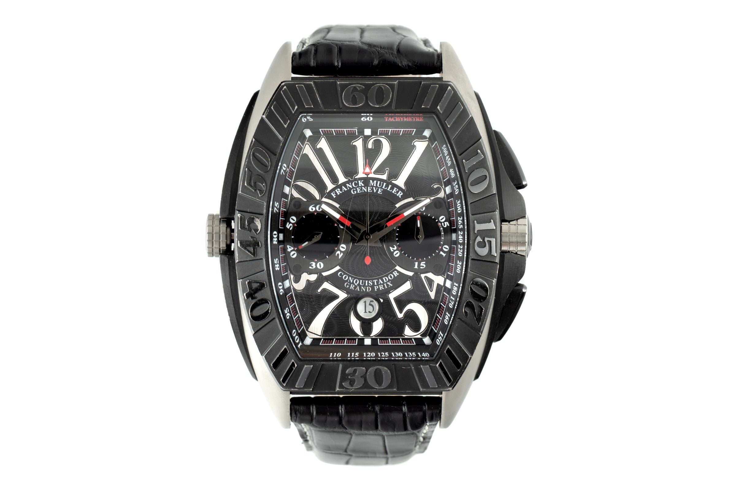 Franck Muller Conquistador Grand Prix GPG Automatik Titan Ref 9900 CC DT GPG B&P [2106859]