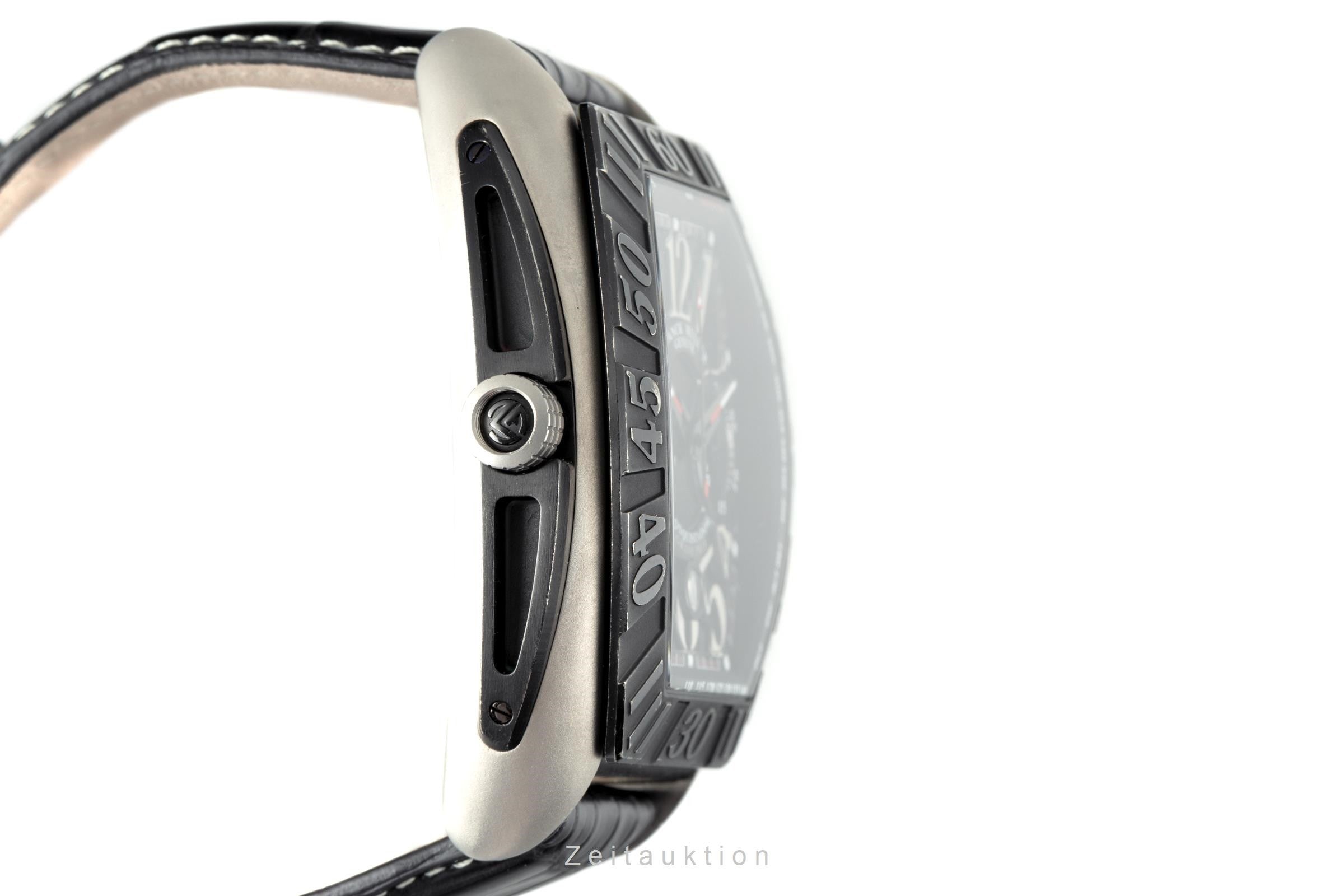 Franck Muller Conquistador Grand Prix GPG Automatik Titan Ref 9900 CC DT GPG B&P [2106859]