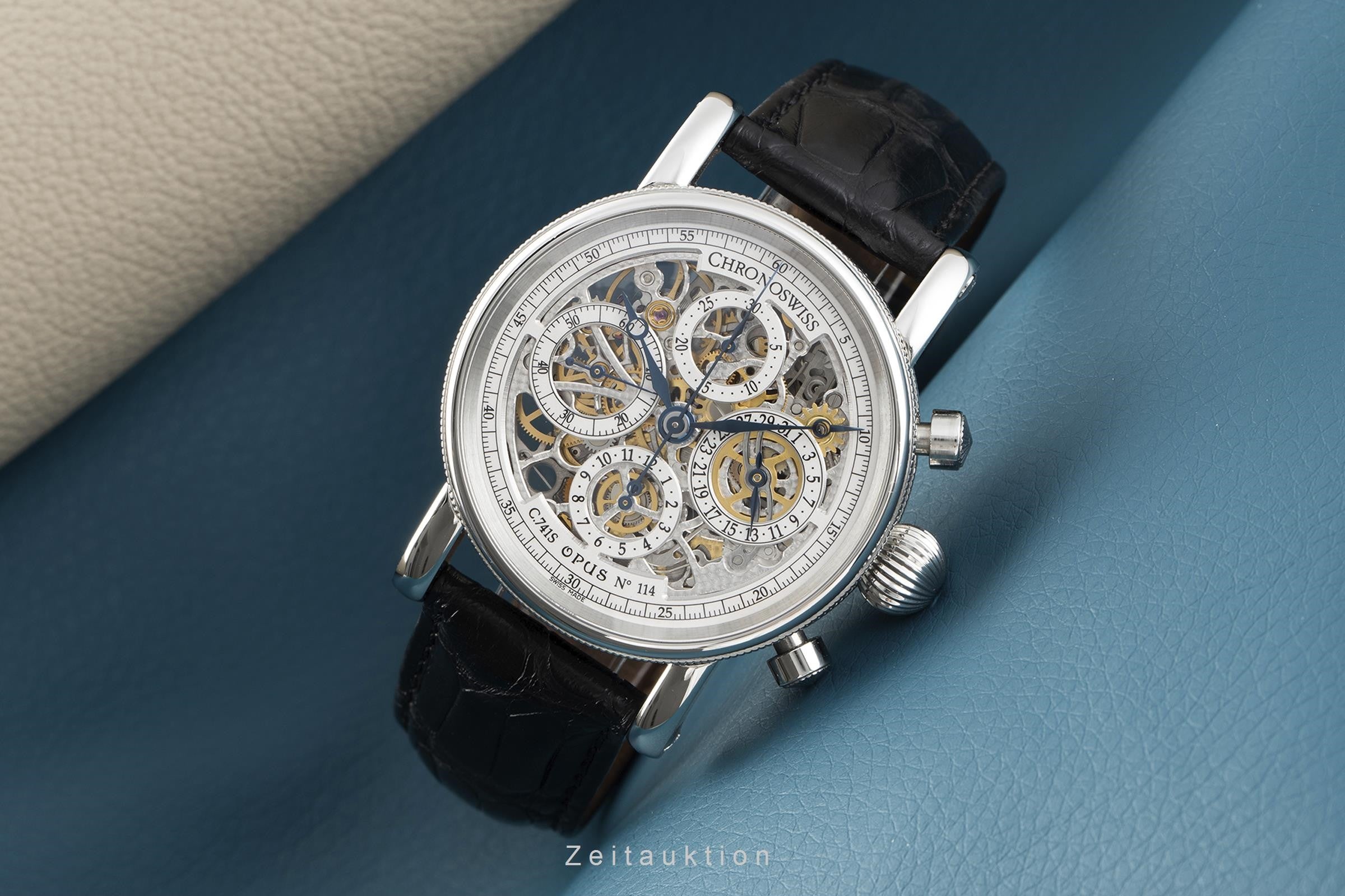 Chronoswiss Grand Opus Skeleton Chronograph Automatik Herrenuhr Ref. CH7543 [2106973]
