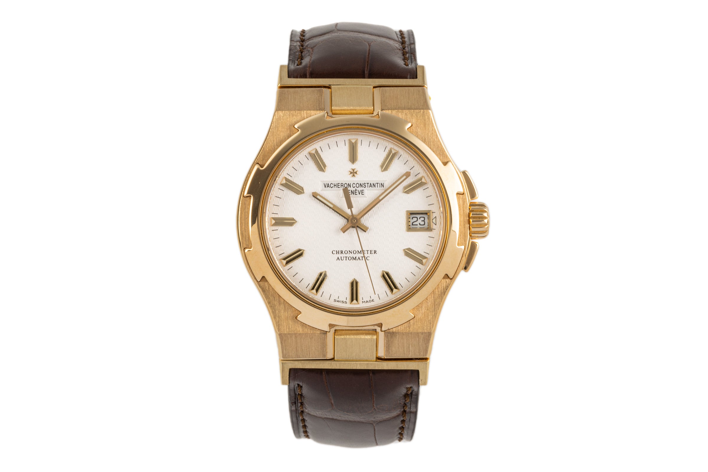 Vacheron & Constantin Overseas oro 18 ct automatismo orologio da uomo 42040-72040/1 LP: 43800EUR  [2107001]