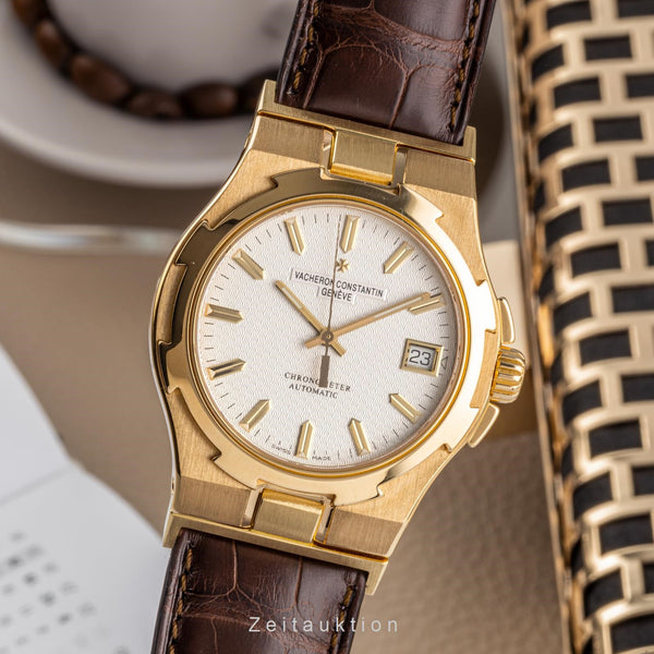 Vacheron & Constantin Overseas oro 18 ct automatismo orologio da uomo 42040-72040/1 LP: 43800EUR  [2107001]