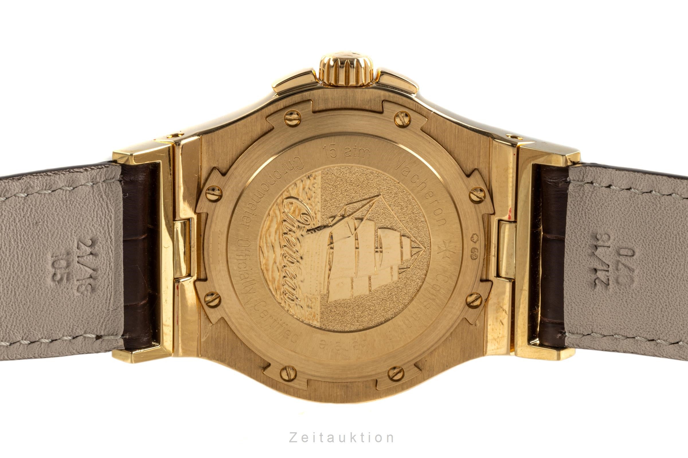 Vacheron & Constantin Overseas oro 18 ct automatismo orologio da uomo 42040-72040/1 LP: 43800EUR  [2107001]