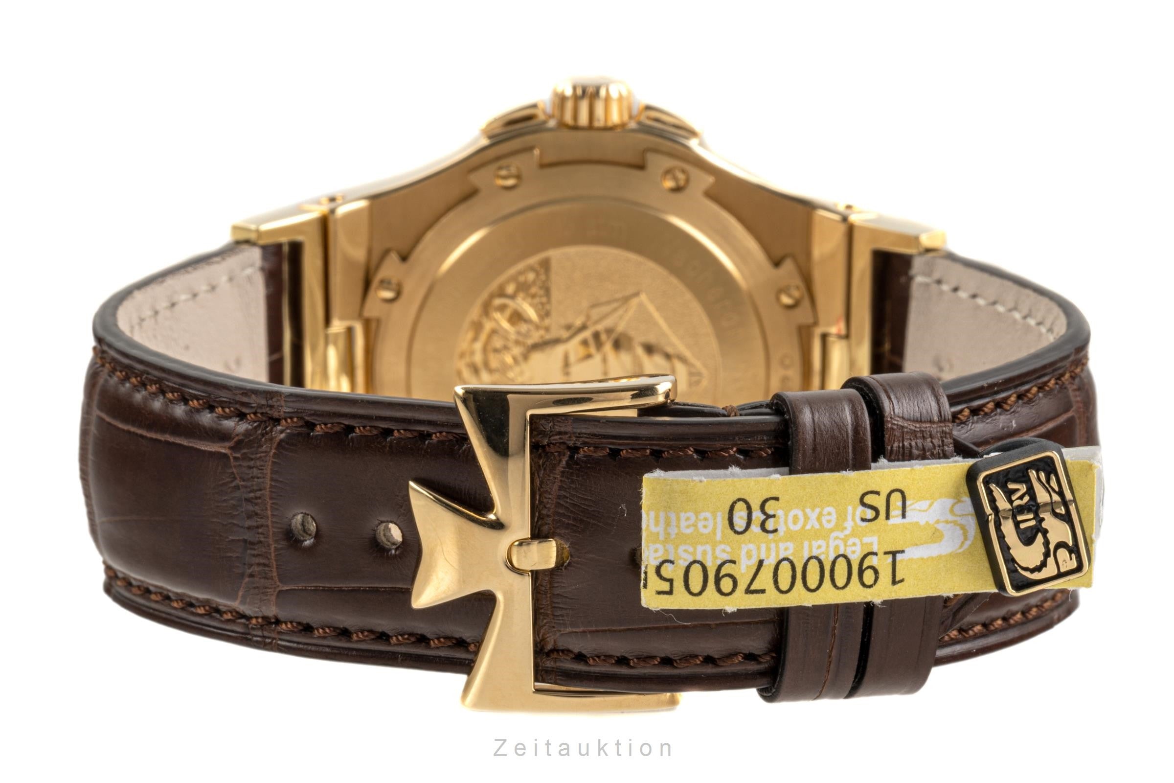 Vacheron & Constantin Overseas oro 18 ct automatismo orologio da uomo 42040-72040/1 LP: 43800EUR  [2107001]