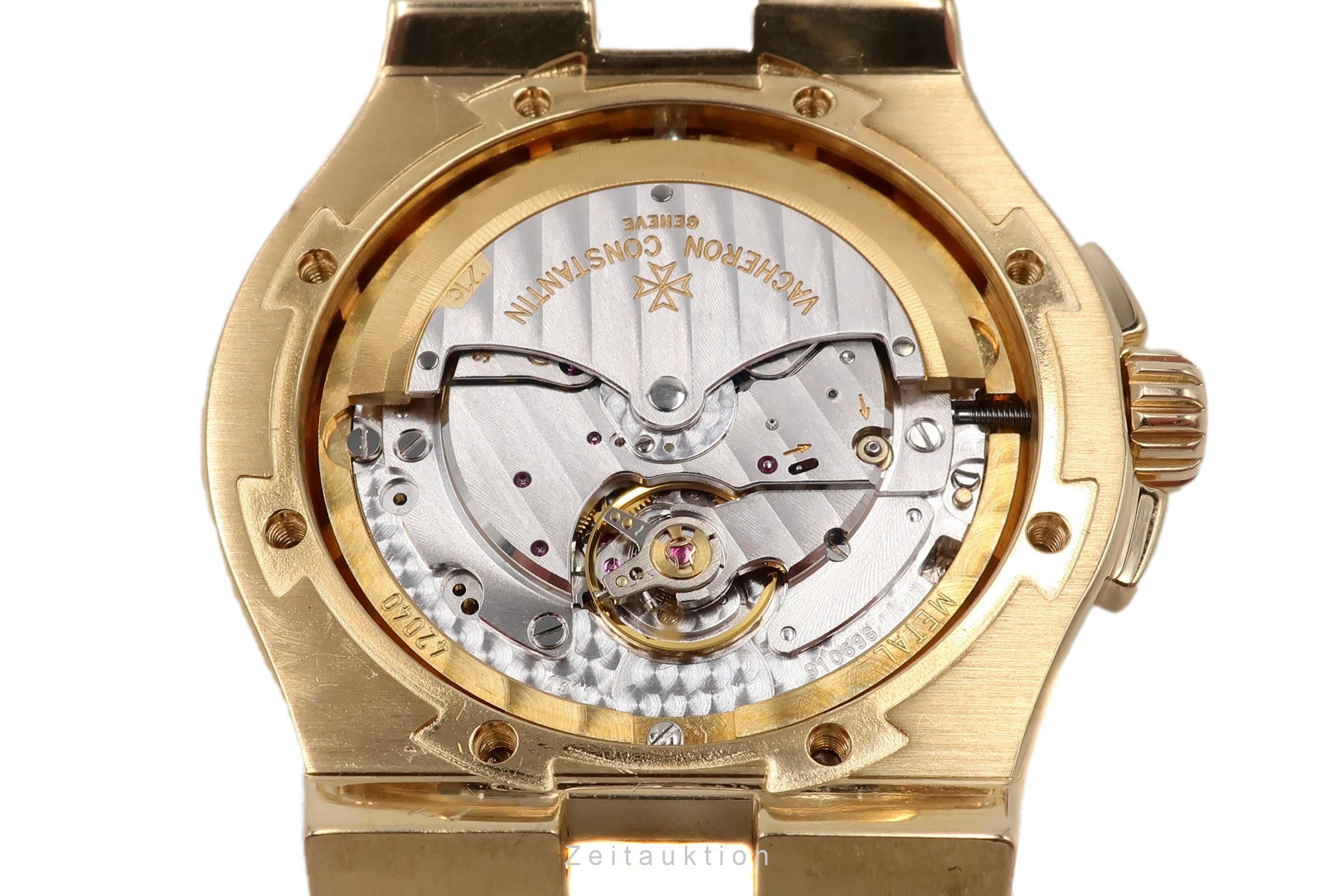 Vacheron & Constantin Overseas oro 18 ct automatismo orologio da uomo 42040-72040/1 LP: 43800EUR  [2107001]