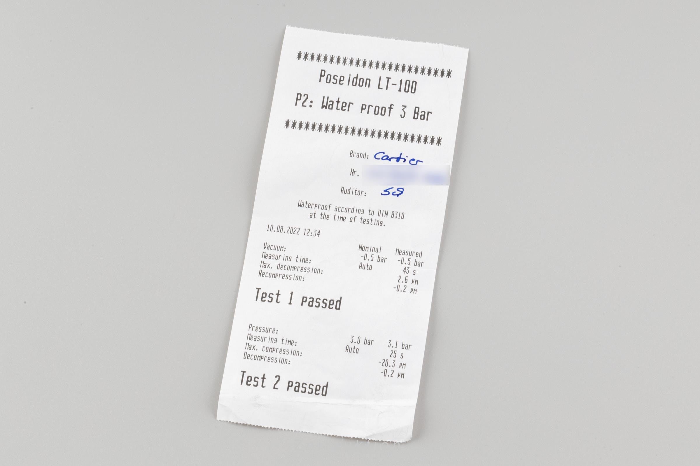 Cartier Pasha cronografo acciaio quarzo orologio da uomo 1352 1  [2107046]