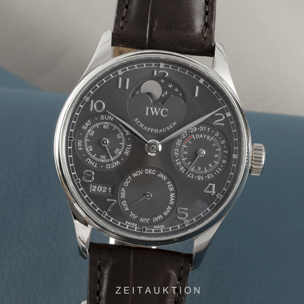 IWC Portugieser 18k Weissgold Automatik IW502218 - Main Image