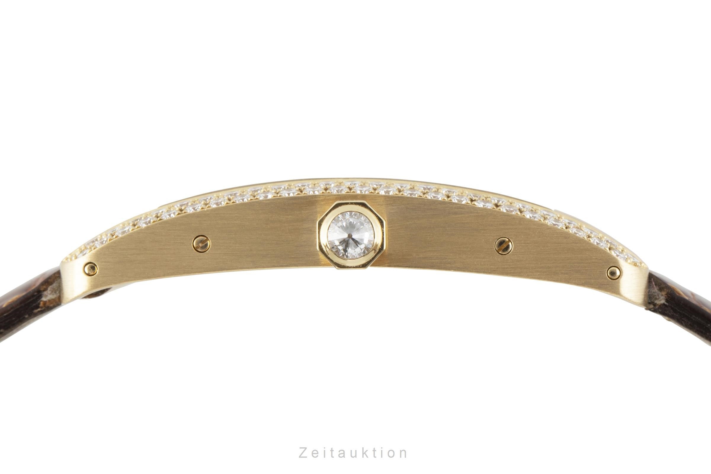 Cartier Tank Américaine 18 ct gold manual winding women's watch 1735B  [2107142]