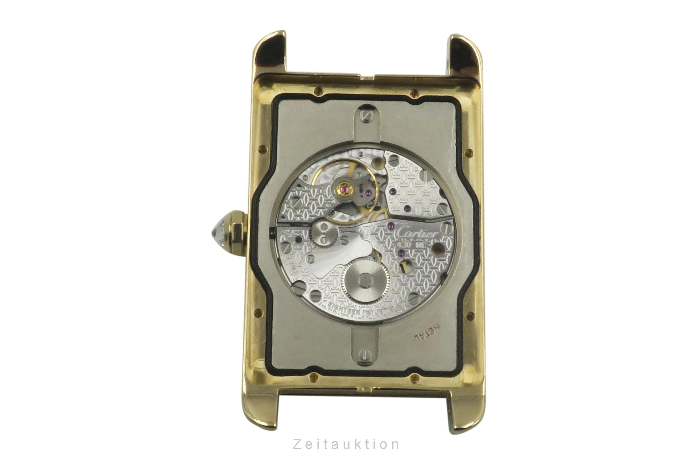 Cartier Tank Américaine 18 ct gold manual winding women's watch 1735B  [2107142]