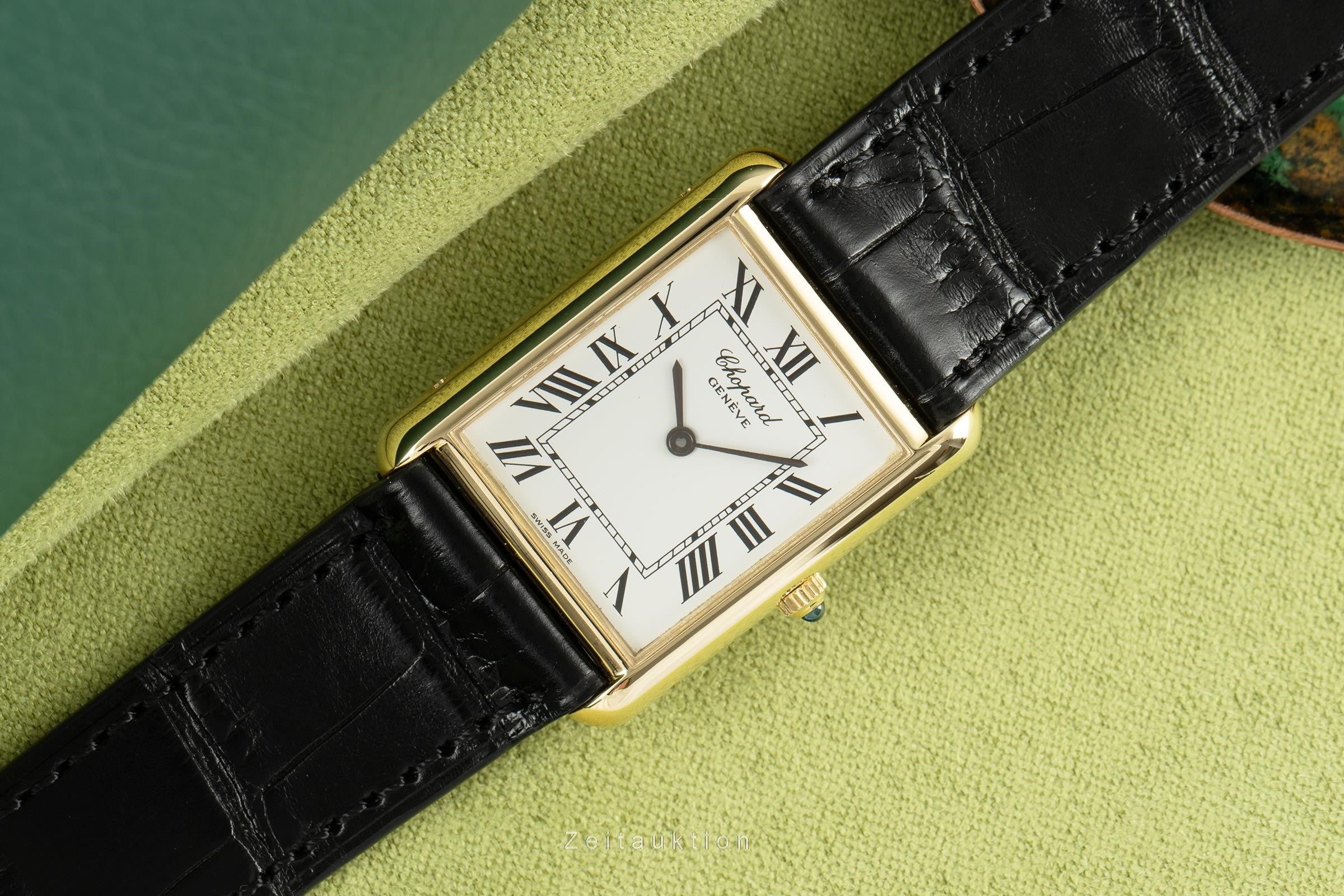 Chopard Tank 18 ct gold quartz unisex 2221  [2107236]