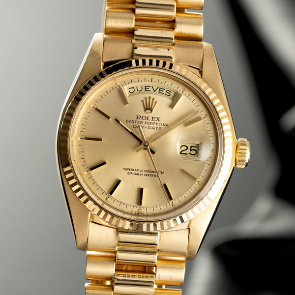Rolex Day-Date 18 ct gold automatic men's watch 1803  [2107238]