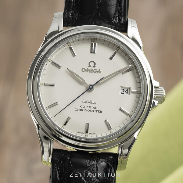 Omega De Ville Co-Axial Chronometer Automatik Edelstahl Herrenuhr Ref. 168.1700  [2107288]