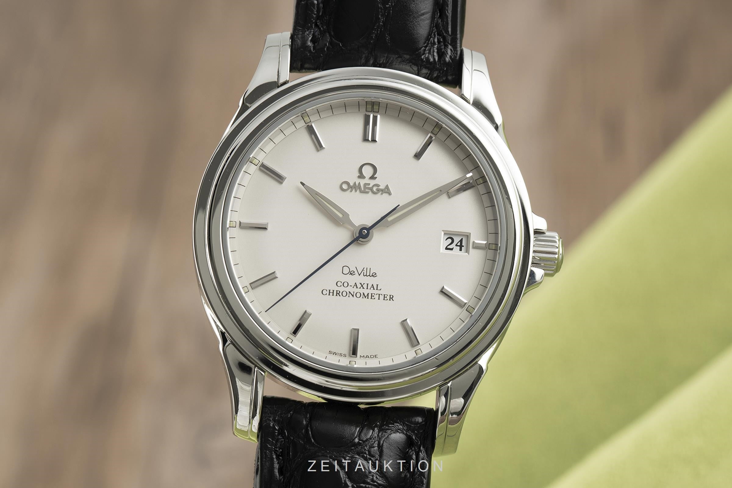 Omega De Ville steel automatic men's watch 168.1700  [2107288]