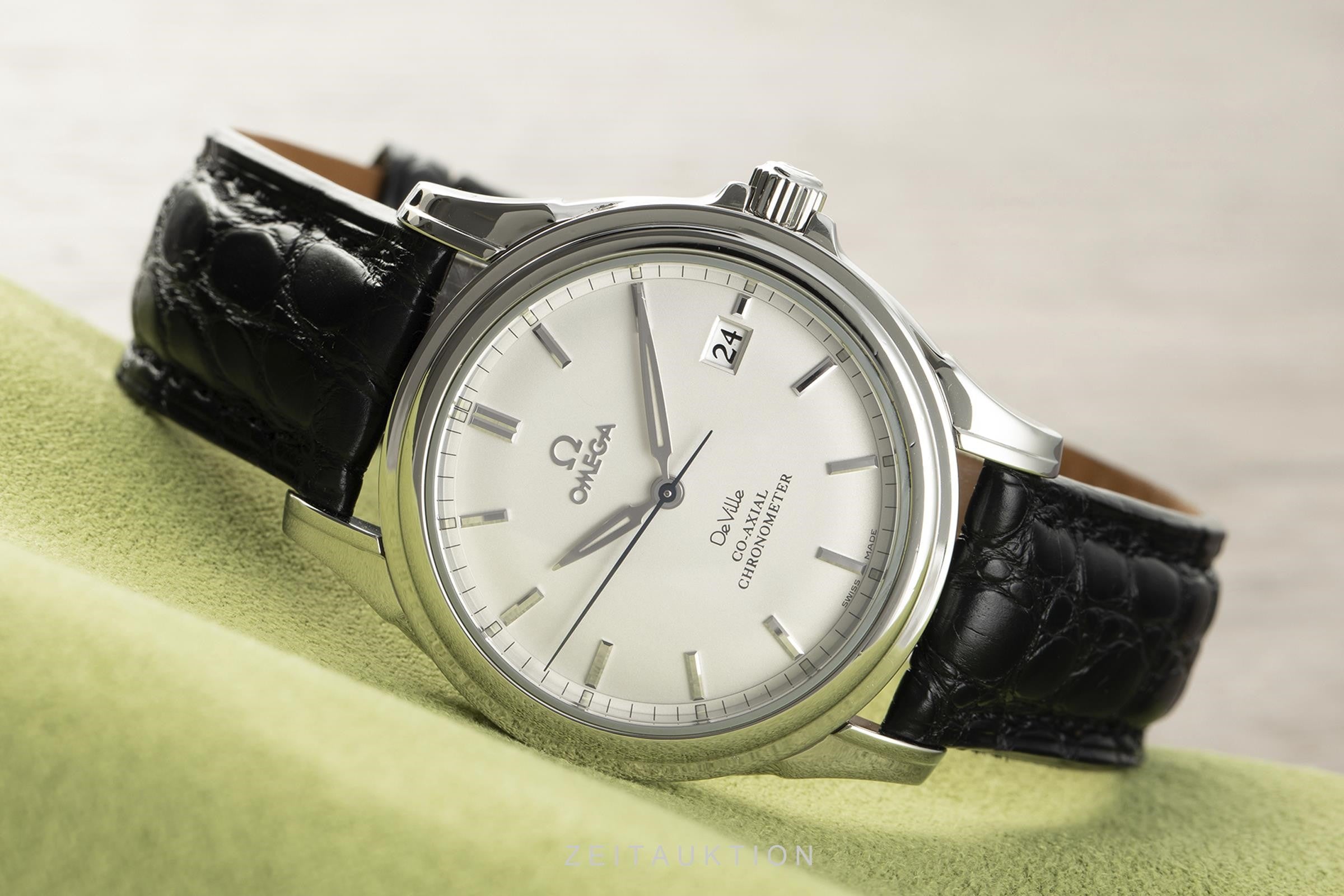 Omega De Ville Co-Axial Chronometer Automatik Edelstahl Herrenuhr Ref. 168.1700  [2107288]