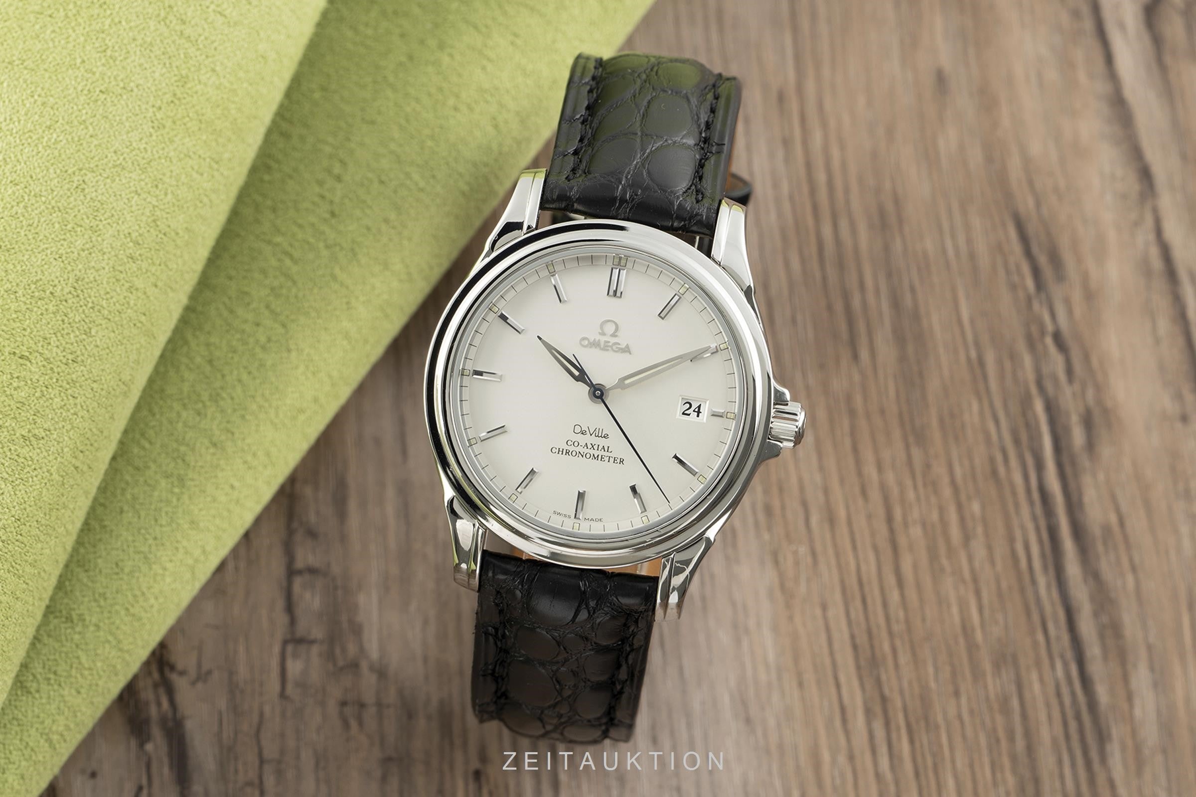 Omega De Ville Co-Axial Chronometer Automatik Edelstahl Herrenuhr Ref. 168.1700  [2107288]