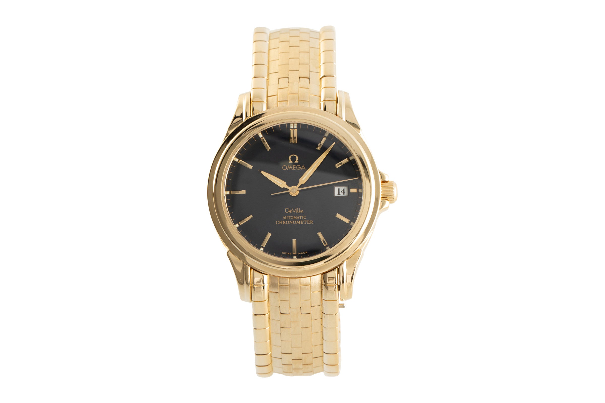 Omega De Ville Co-Axial 18K (0,750) Gold Automatik Herrenuhr Ref. 4631.80.00 [2107290]