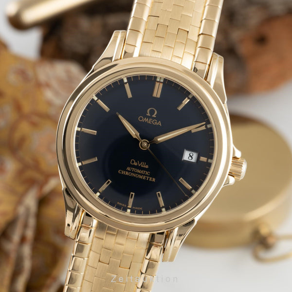 Omega De Ville Co-Axial 18K (0,750) Gold Automatik Herrenuhr Ref. 4631.80.00 [2107290]