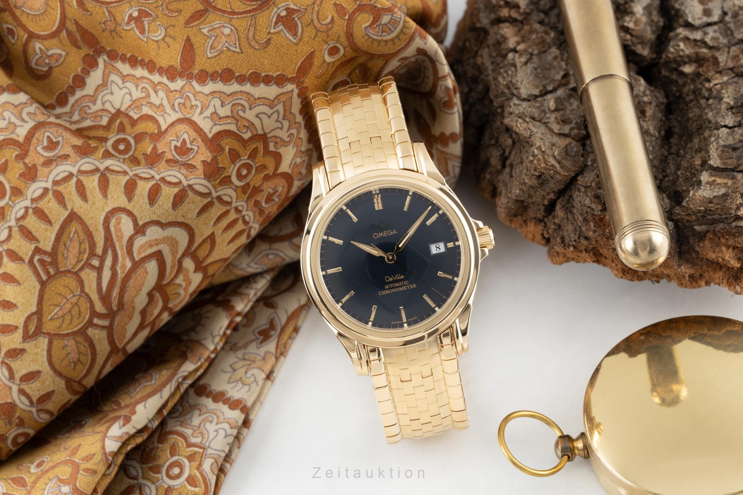 Omega De Ville Co-Axial 18K (0,750) Gold Automatik Herrenuhr Ref. 4631.80.00 [2107290]