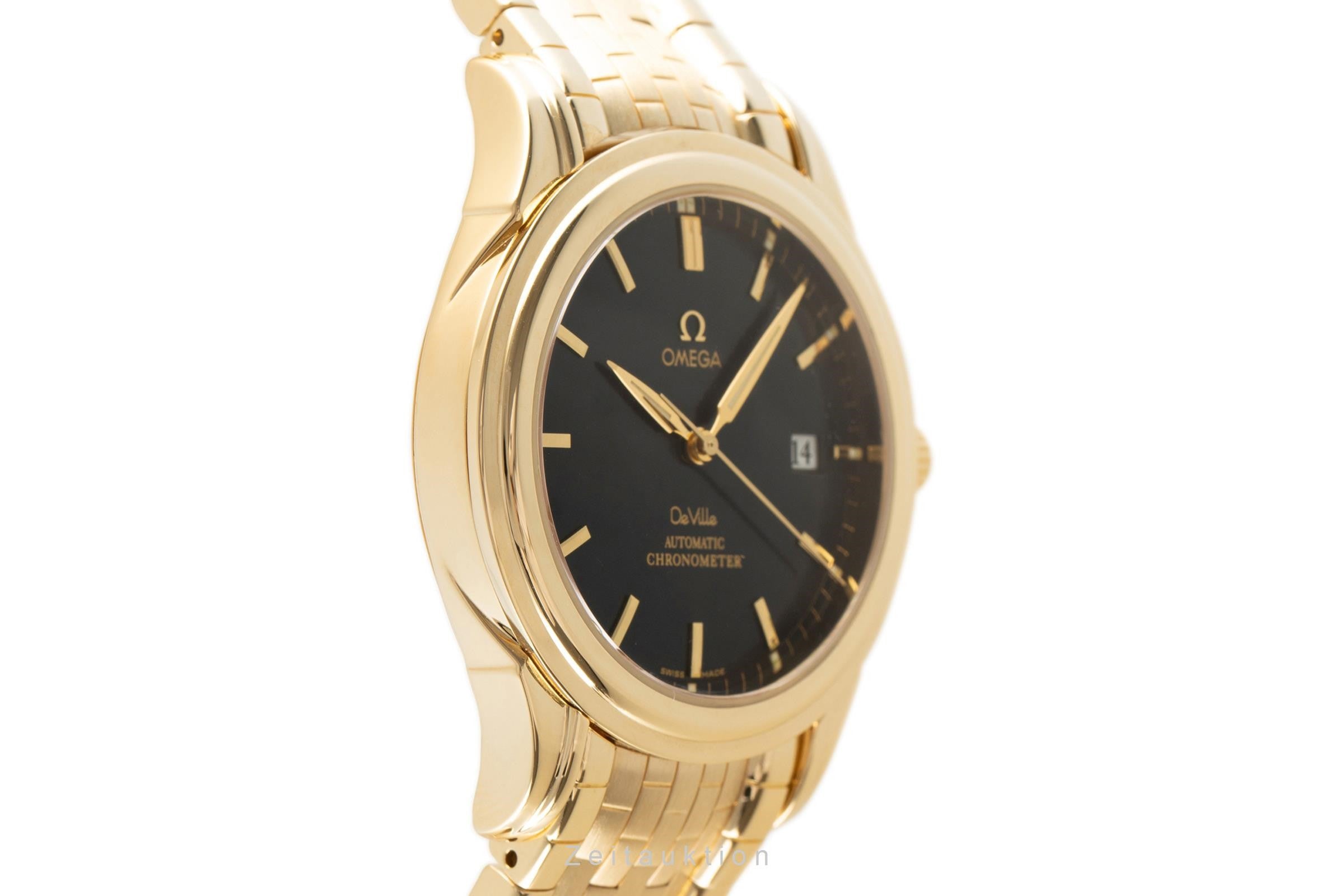 Omega De Ville 18 ct gold automatic Kal. 2500 Ref. 4631.80.00