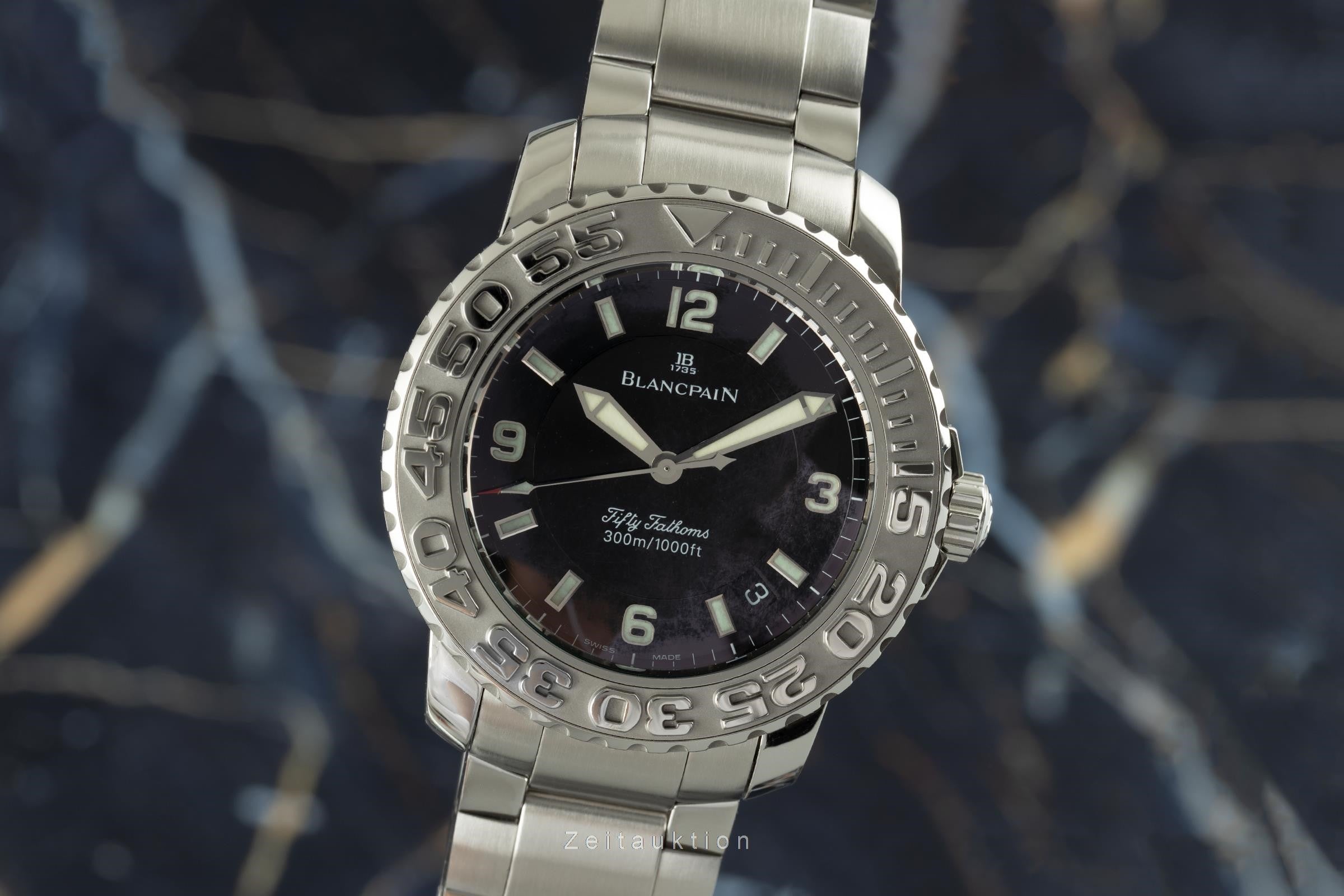 Blancpain Fifty Fathoms steel automatic men's watch 2200-1130-71  [2107366]