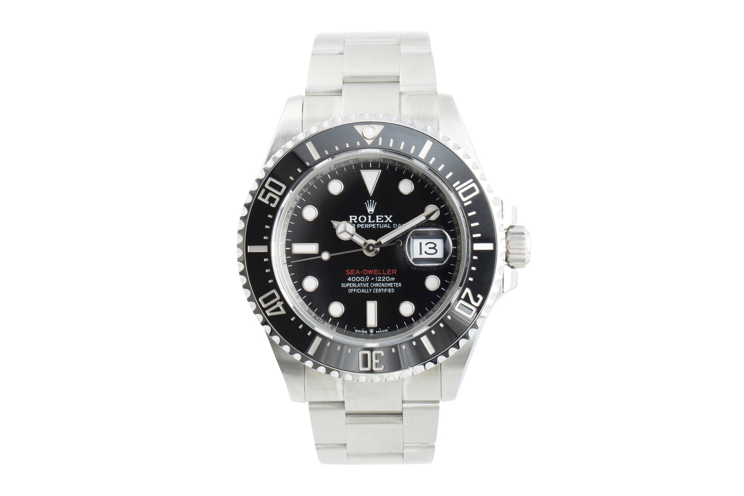 Rolex Sea-Dweller "Single Red" Automatik Herrenuhr Oyster Perpetual Ref. 126600 [2107391]